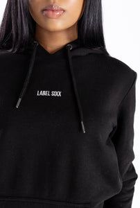 Black LS Hoodie